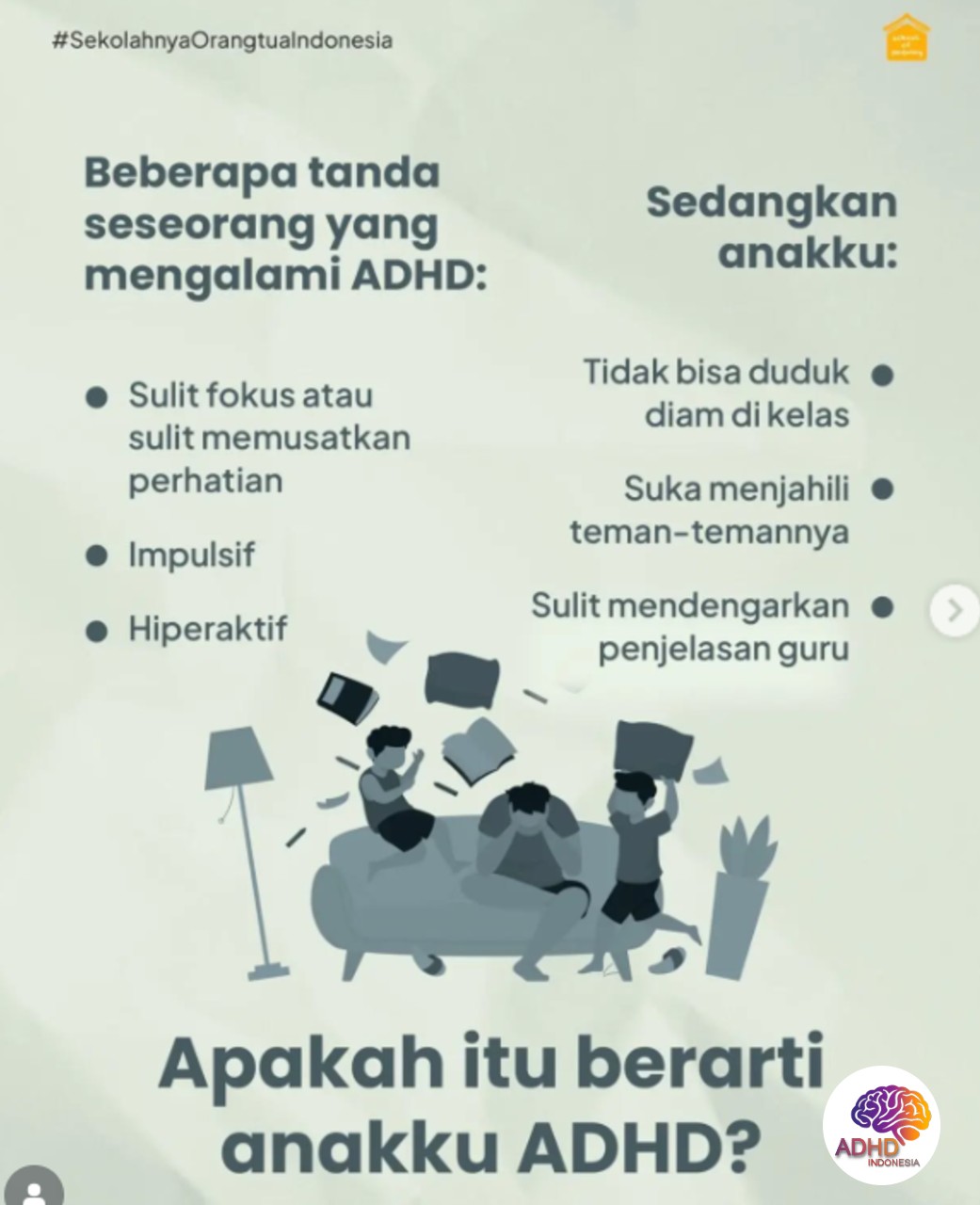 Ciri dan Gejala ADHD pada Anak Usia Dini di Kota Langsa